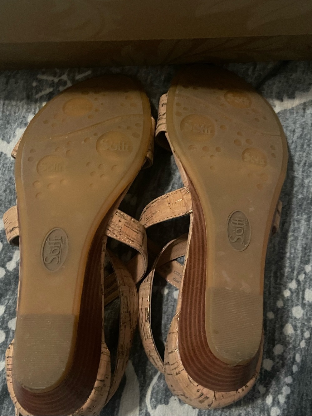 Söfft Cork Strappy Sandal — Natural Cork - Picture 5 of 12